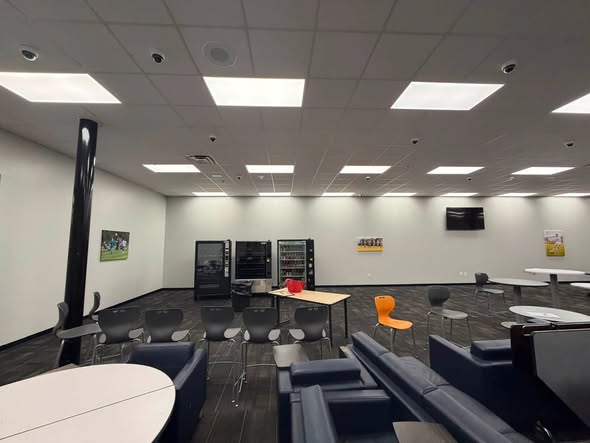 Commercial breakroom repaint